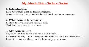 My Aim in Life