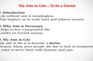 My Aim in Life