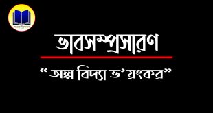 অল্প বিদ্যা ভয়ংকর